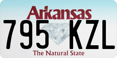 AR license plate 795KZL