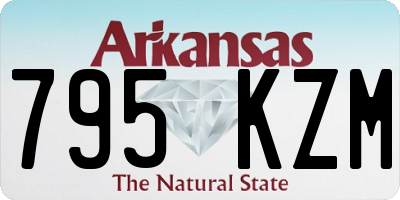 AR license plate 795KZM