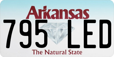 AR license plate 795LED