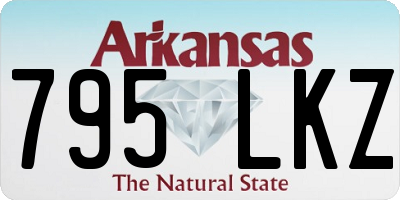 AR license plate 795LKZ