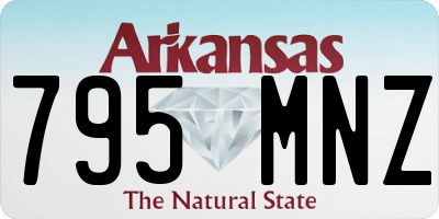 AR license plate 795MNZ