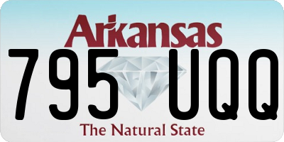 AR license plate 795UQQ