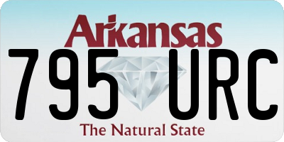 AR license plate 795URC