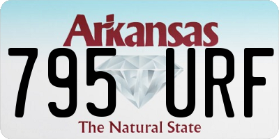 AR license plate 795URF