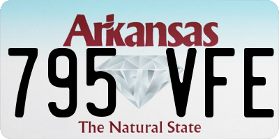 AR license plate 795VFE