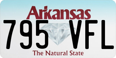 AR license plate 795VFL