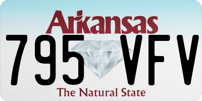 AR license plate 795VFV