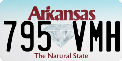 AR license plate 795VMH
