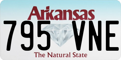 AR license plate 795VNE