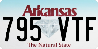 AR license plate 795VTF