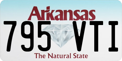 AR license plate 795VTI