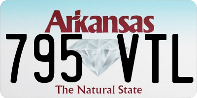 AR license plate 795VTL