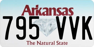 AR license plate 795VVK