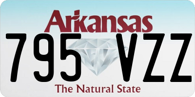 AR license plate 795VZZ