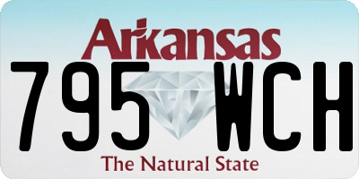 AR license plate 795WCH