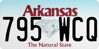 AR license plate 795WCQ