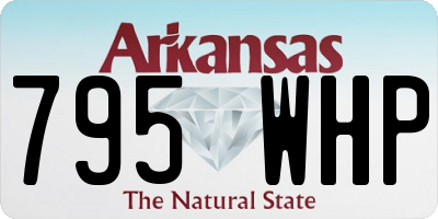 AR license plate 795WHP