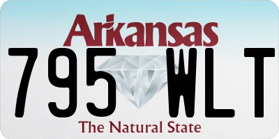 AR license plate 795WLT