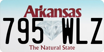 AR license plate 795WLZ
