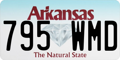 AR license plate 795WMD