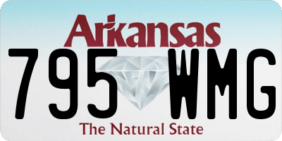 AR license plate 795WMG