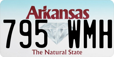 AR license plate 795WMH
