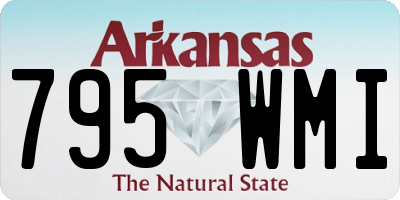 AR license plate 795WMI