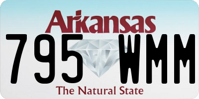 AR license plate 795WMM