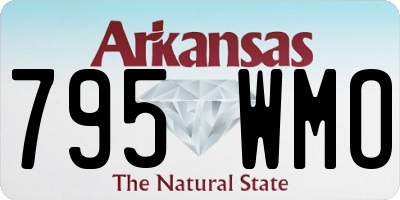 AR license plate 795WMO