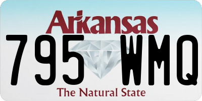 AR license plate 795WMQ