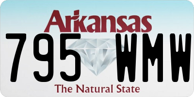 AR license plate 795WMW