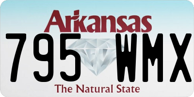 AR license plate 795WMX