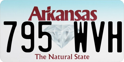 AR license plate 795WVH