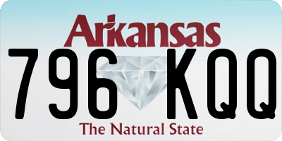AR license plate 796KQQ