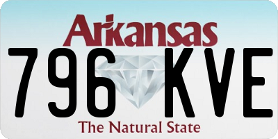 AR license plate 796KVE