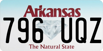 AR license plate 796UQZ