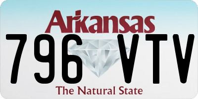 AR license plate 796VTV