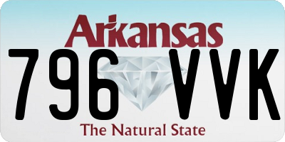 AR license plate 796VVK