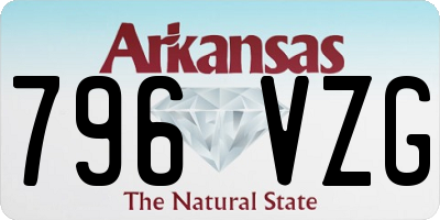 AR license plate 796VZG