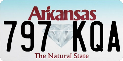 AR license plate 797KQA