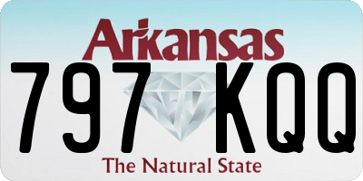 AR license plate 797KQQ