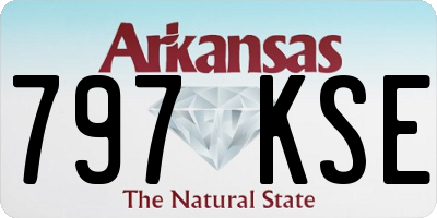 AR license plate 797KSE