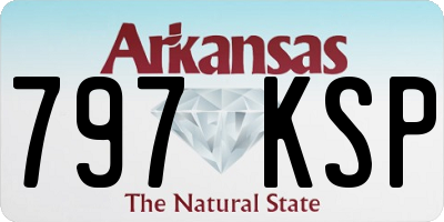 AR license plate 797KSP
