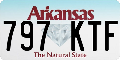 AR license plate 797KTF