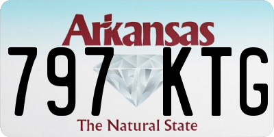 AR license plate 797KTG