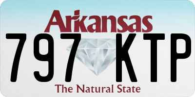 AR license plate 797KTP