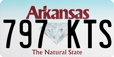 AR license plate 797KTS
