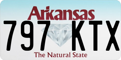 AR license plate 797KTX