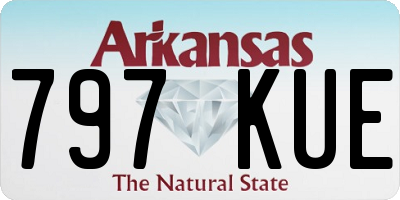 AR license plate 797KUE