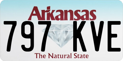 AR license plate 797KVE